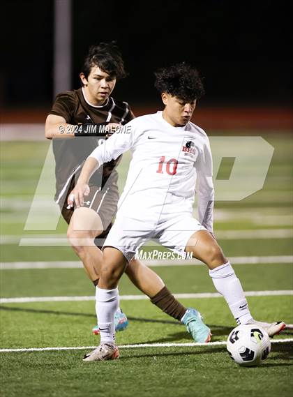 Thumbnail 2 in Burlingame @ Saint Francis (CIFCCS D1 Semifinals) photogallery.