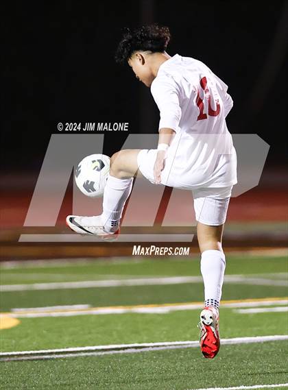 Thumbnail 2 in Burlingame @ Saint Francis (CIFCCS D1 Semifinals) photogallery.