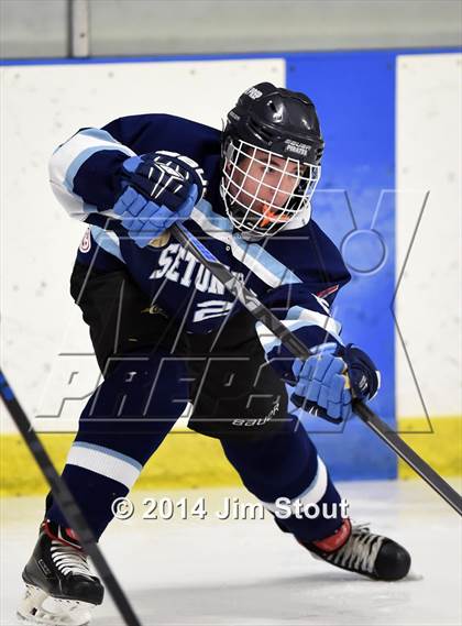 Thumbnail 2 in Seton Hall Prep vs. Notre Dame-Fairfield (Carrano Cup Consolation) photogallery.