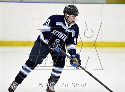Thumbnail 3 in Seton Hall Prep vs. Notre Dame-Fairfield (Carrano Cup Consolation) photogallery.