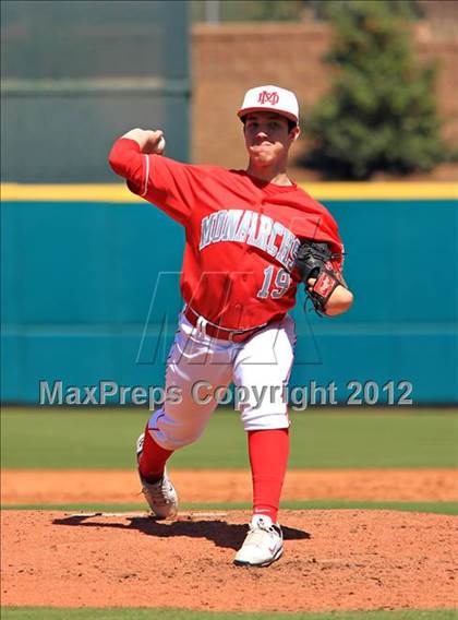 Thumbnail 3 in Mater Dei vs. Carroll (National High School Invitational) photogallery.