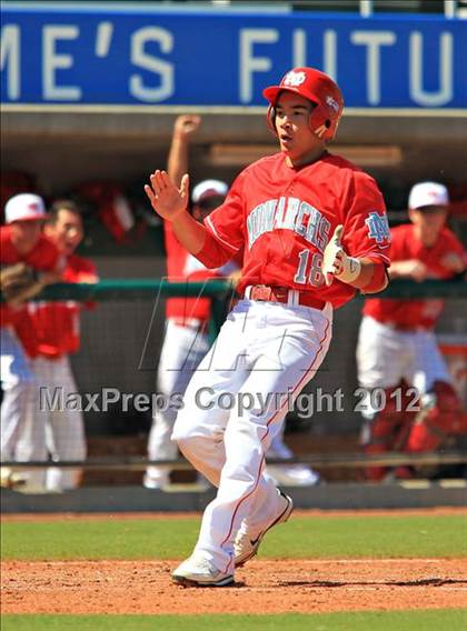 Thumbnail 2 in Mater Dei vs. Carroll (National High School Invitational) photogallery.