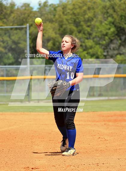 Thumbnail 3 in Bear Grass Charter vs. Midway (DH Conley Easter Tournament) photogallery.