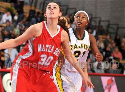 Thumbnail 2 in Cajon @ Mater Dei (Nike Extravaganza) photogallery.