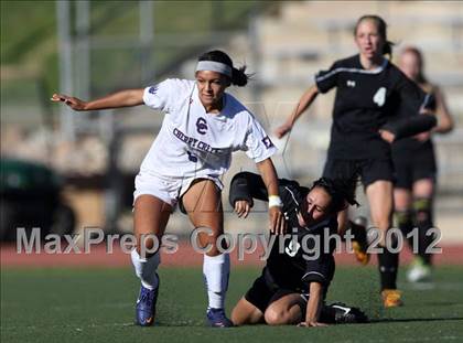 Thumbnail 1 in Cherry Creek vs. Prairie View (CHSAA Girls State Soccer Tournament) photogallery.