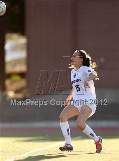 Thumbnail 3 in Cherry Creek vs. Prairie View (CHSAA Girls State Soccer Tournament) photogallery.