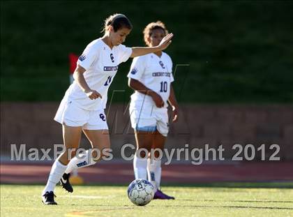 Thumbnail 2 in Cherry Creek vs. Prairie View (CHSAA Girls State Soccer Tournament) photogallery.