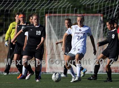 Thumbnail 1 in Cherry Creek vs. Prairie View (CHSAA Girls State Soccer Tournament) photogallery.