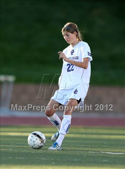 Thumbnail 1 in Cherry Creek vs. Prairie View (CHSAA Girls State Soccer Tournament) photogallery.