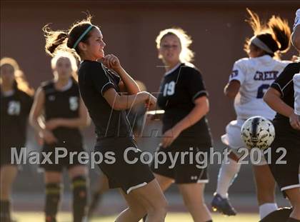 Thumbnail 1 in Cherry Creek vs. Prairie View (CHSAA Girls State Soccer Tournament) photogallery.