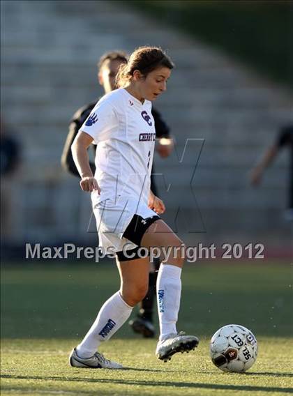 Thumbnail 3 in Cherry Creek vs. Prairie View (CHSAA Girls State Soccer Tournament) photogallery.
