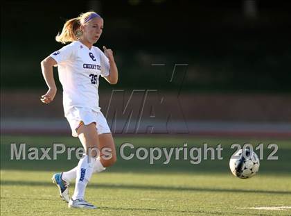 Thumbnail 3 in Cherry Creek vs. Prairie View (CHSAA Girls State Soccer Tournament) photogallery.