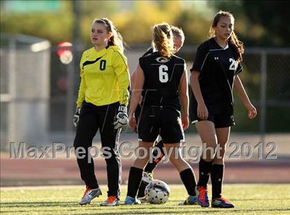 Thumbnail 3 in Cherry Creek vs. Prairie View (CHSAA Girls State Soccer Tournament) photogallery.