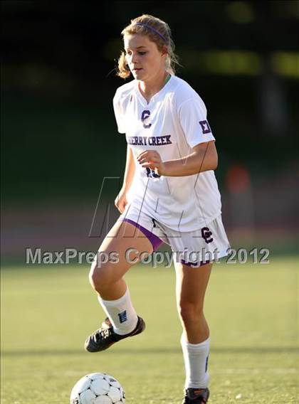 Thumbnail 2 in Cherry Creek vs. Prairie View (CHSAA Girls State Soccer Tournament) photogallery.