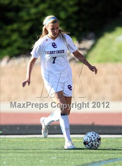 Thumbnail 1 in Cherry Creek vs. Prairie View (CHSAA Girls State Soccer Tournament) photogallery.