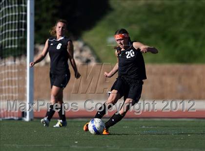 Thumbnail 3 in Cherry Creek vs. Prairie View (CHSAA Girls State Soccer Tournament) photogallery.