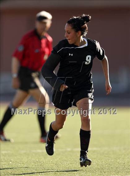 Thumbnail 2 in Cherry Creek vs. Prairie View (CHSAA Girls State Soccer Tournament) photogallery.