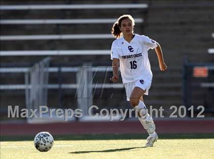 Thumbnail 1 in Cherry Creek vs. Prairie View (CHSAA Girls State Soccer Tournament) photogallery.