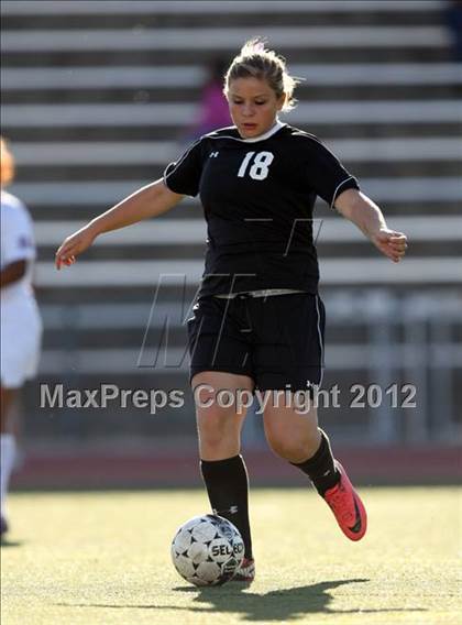 Thumbnail 3 in Cherry Creek vs. Prairie View (CHSAA Girls State Soccer Tournament) photogallery.