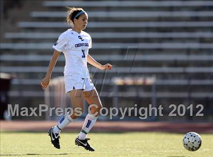 Thumbnail 2 in Cherry Creek vs. Prairie View (CHSAA Girls State Soccer Tournament) photogallery.