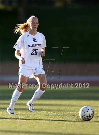 Thumbnail 1 in Cherry Creek vs. Prairie View (CHSAA Girls State Soccer Tournament) photogallery.