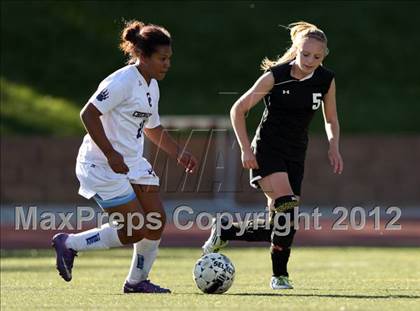 Thumbnail 3 in Cherry Creek vs. Prairie View (CHSAA Girls State Soccer Tournament) photogallery.
