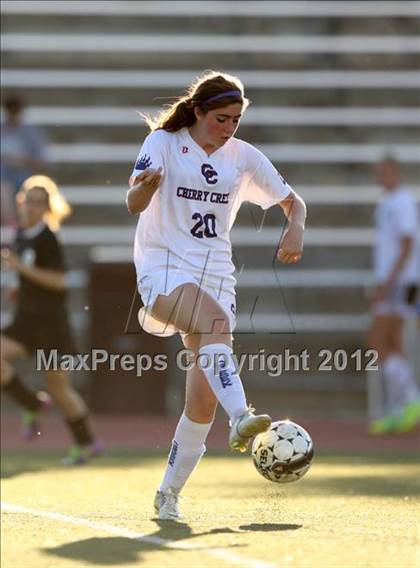 Thumbnail 1 in Cherry Creek vs. Prairie View (CHSAA Girls State Soccer Tournament) photogallery.