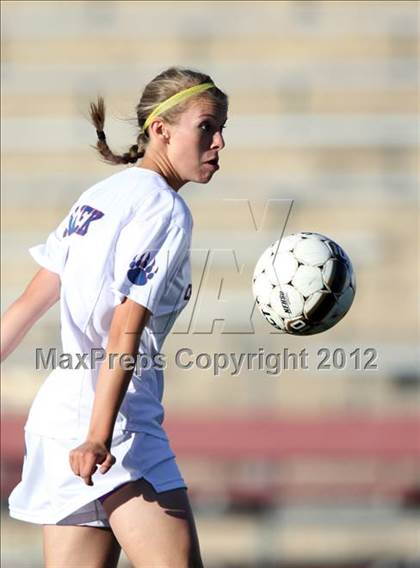 Thumbnail 2 in Cherry Creek vs. Prairie View (CHSAA Girls State Soccer Tournament) photogallery.