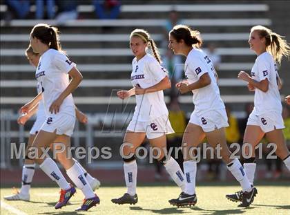 Thumbnail 3 in Cherry Creek vs. Prairie View (CHSAA Girls State Soccer Tournament) photogallery.