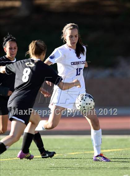 Thumbnail 1 in Cherry Creek vs. Prairie View (CHSAA Girls State Soccer Tournament) photogallery.