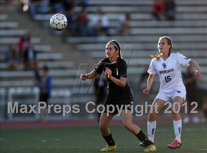 Thumbnail 2 in Cherry Creek vs. Prairie View (CHSAA Girls State Soccer Tournament) photogallery.