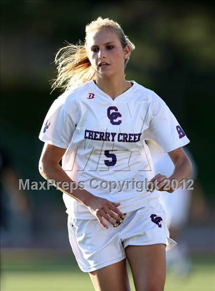 Thumbnail 2 in Cherry Creek vs. Prairie View (CHSAA Girls State Soccer Tournament) photogallery.