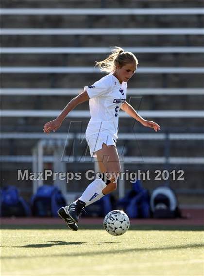 Thumbnail 3 in Cherry Creek vs. Prairie View (CHSAA Girls State Soccer Tournament) photogallery.