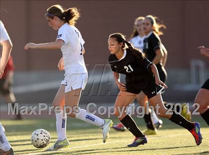 Thumbnail 3 in Cherry Creek vs. Prairie View (CHSAA Girls State Soccer Tournament) photogallery.