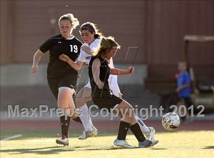 Thumbnail 1 in Cherry Creek vs. Prairie View (CHSAA Girls State Soccer Tournament) photogallery.