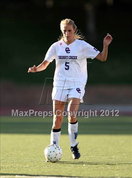 Thumbnail 1 in Cherry Creek vs. Prairie View (CHSAA Girls State Soccer Tournament) photogallery.