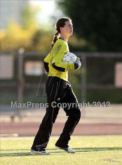 Thumbnail 2 in Cherry Creek vs. Prairie View (CHSAA Girls State Soccer Tournament) photogallery.
