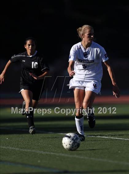 Thumbnail 3 in Cherry Creek vs. Prairie View (CHSAA Girls State Soccer Tournament) photogallery.