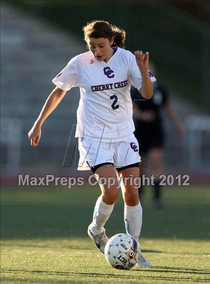 Thumbnail 1 in Cherry Creek vs. Prairie View (CHSAA Girls State Soccer Tournament) photogallery.