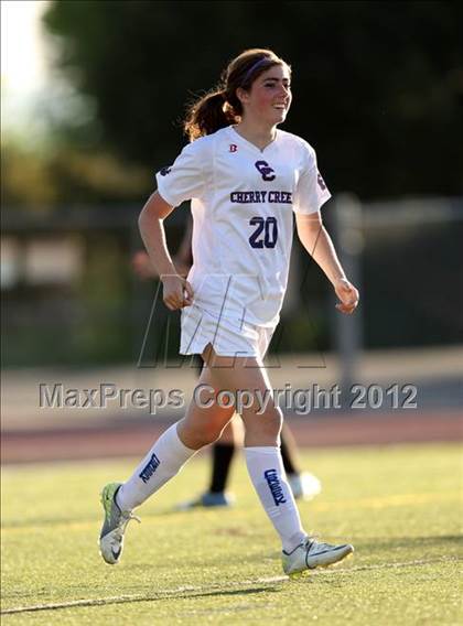 Thumbnail 2 in Cherry Creek vs. Prairie View (CHSAA Girls State Soccer Tournament) photogallery.