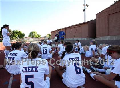 Thumbnail 2 in Cherry Creek vs. Prairie View (CHSAA Girls State Soccer Tournament) photogallery.