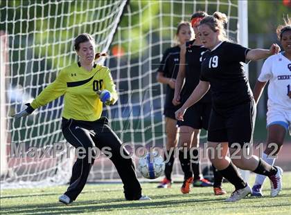 Thumbnail 2 in Cherry Creek vs. Prairie View (CHSAA Girls State Soccer Tournament) photogallery.