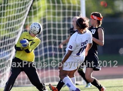 Thumbnail 1 in Cherry Creek vs. Prairie View (CHSAA Girls State Soccer Tournament) photogallery.
