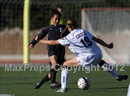 Thumbnail 3 in Cherry Creek vs. Prairie View (CHSAA Girls State Soccer Tournament) photogallery.