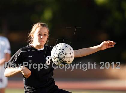 Thumbnail 2 in Cherry Creek vs. Prairie View (CHSAA Girls State Soccer Tournament) photogallery.