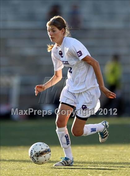 Thumbnail 2 in Cherry Creek vs. Prairie View (CHSAA Girls State Soccer Tournament) photogallery.