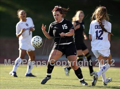 Thumbnail 3 in Cherry Creek vs. Prairie View (CHSAA Girls State Soccer Tournament) photogallery.