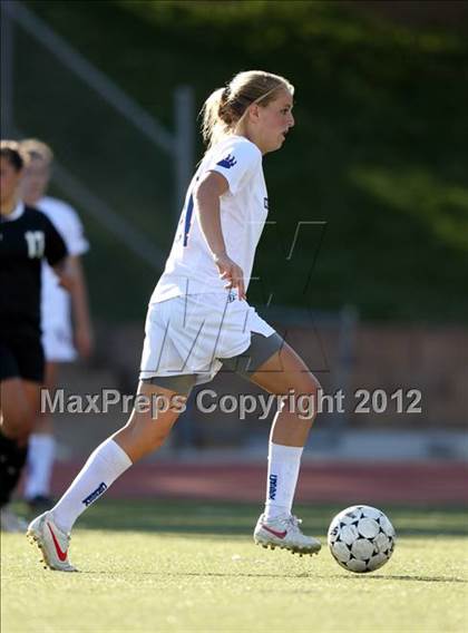 Thumbnail 2 in Cherry Creek vs. Prairie View (CHSAA Girls State Soccer Tournament) photogallery.