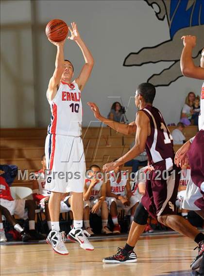 Thumbnail 1 in Pleasant Grove vs. Simi Valley (MaxPreps Holiday Classic) photogallery.