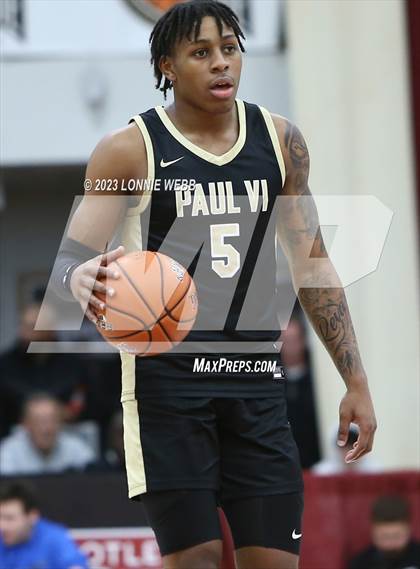 Thumbnail 1 in Paul VI vs. Roselle Catholic (Spalding Hoophall Classic) photogallery.